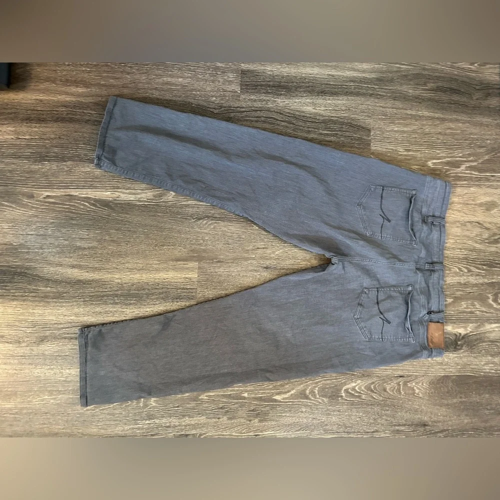 34 Heritage Men's Charcoal Relaxed Jeans 42 x 34